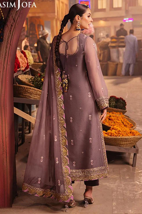 Asim Jofa Chiffon Suit AJKK-29