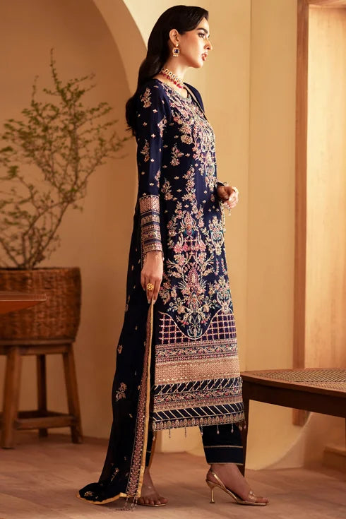 Eman Adeel Chiffon 3 Piece Suit Nageena