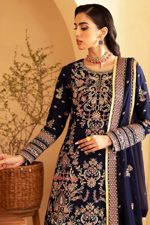 Eman Adeel Chiffon 3 Piece Suit Nageena