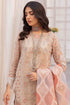 Adan Libas Chiffon 3 Piece Suit Peach Jasper