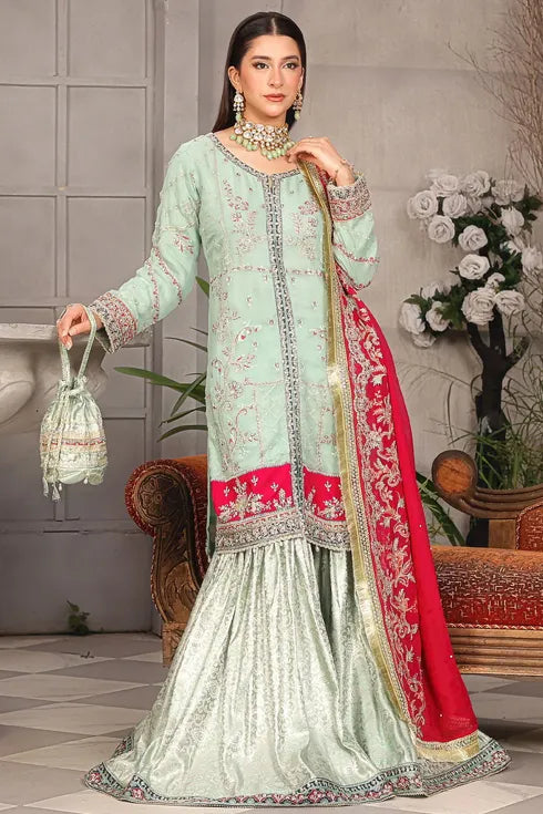 Rang-E-Noor Chiffon 3 Piece Suit RN-41