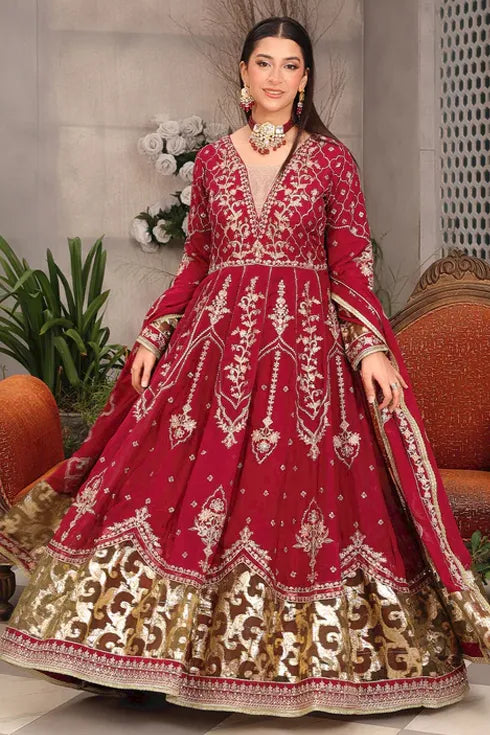 Rang-E-Noor Chiffon 3 Piece Suit RN-42