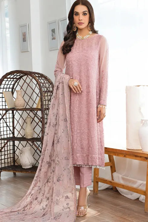 Zarif Chiffon 3 piece Suit ZLM 03 NEHAL