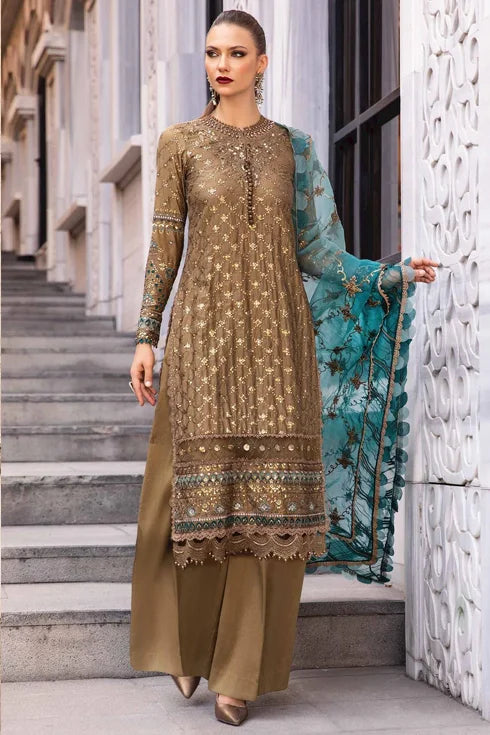 Maria B Cotton 3 Piece Suit CST-808