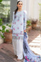 Asifa Nabeel printed Lawn 3 Piece Suit Pankh MK-03