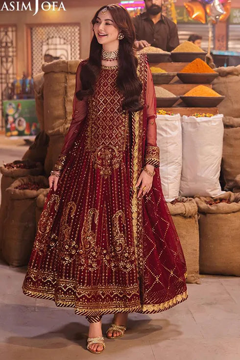 Asim Jofa Net Suit AJKK-13