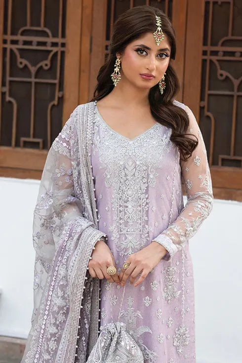 Faiza Saqlain Net 3 Piece Suit Liyan