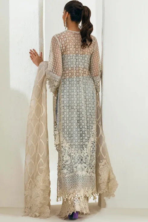 Sana Safinaz Net 3 piece Suit N242-001-3CT