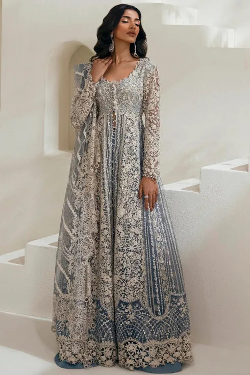 Sana Safinaz Net 3 piece Suit N242-004-3CT