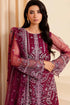 Farasha Net 3 Piece Suit Ruby Regalia