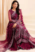 Farasha Net 3 Piece Suit Ruby Regalia