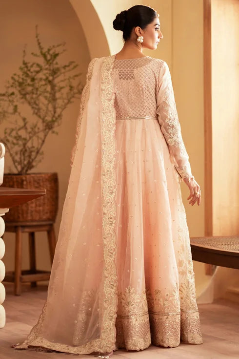 Eman Adeel Organza 3 Piece Suit Faatin