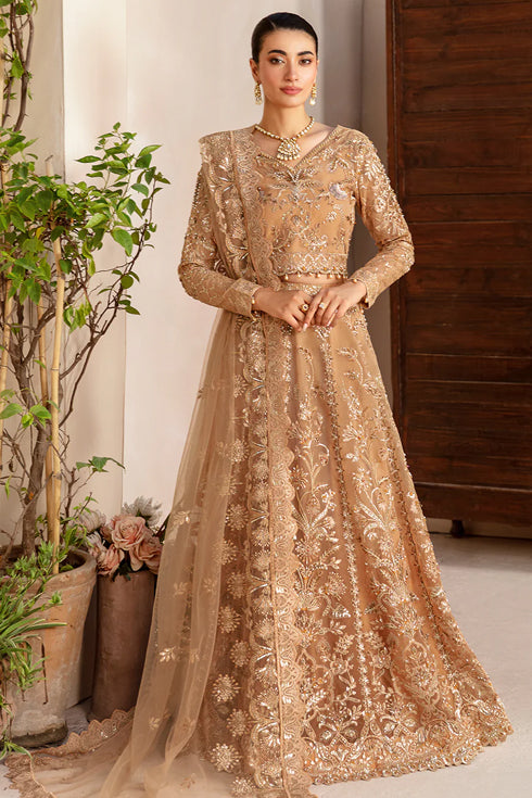 Ramsha Organza 3 Piece Suit HB-404