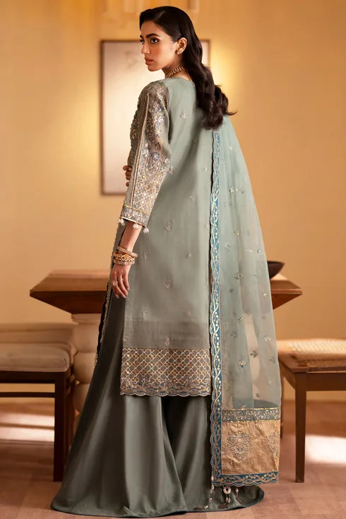 Eman Adeel Organza 3 Piece Suit Roheen