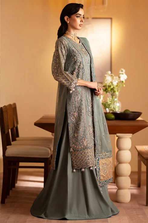 Eman Adeel Organza 3 Piece Suit Roheen