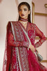 Ayzel Organza 3 Piece Suit Ruby