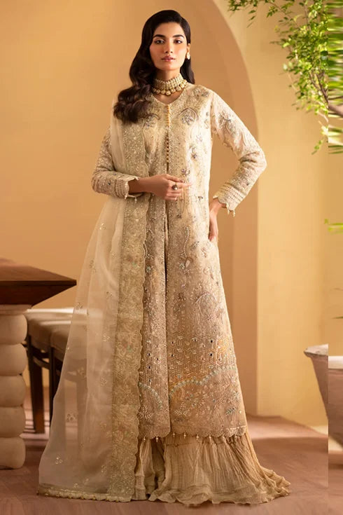 Eman Adeel Organza 3 Piece Suit Zafia