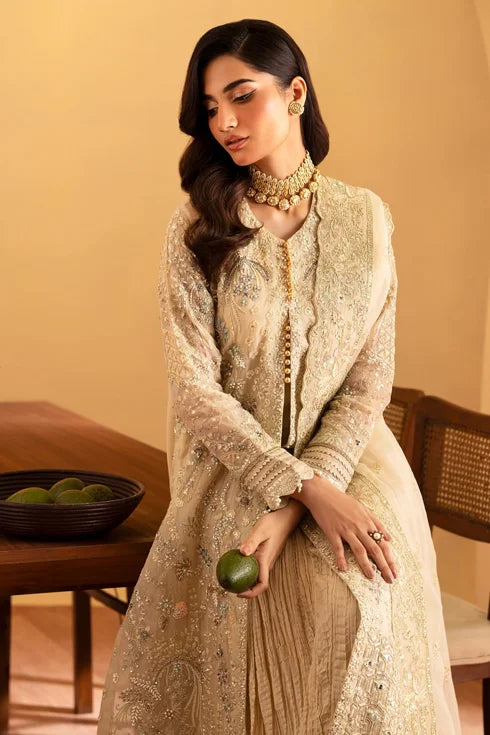 Eman Adeel Organza 3 Piece Suit Zafia