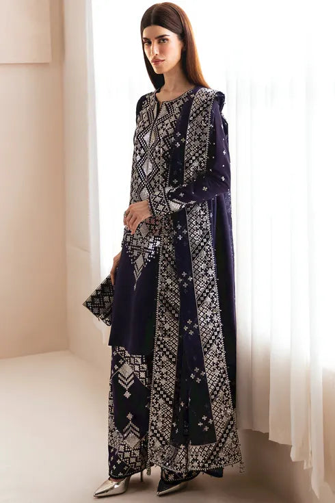 Jazmin Korean Rawsilk 3 Piece Suit UR-7030