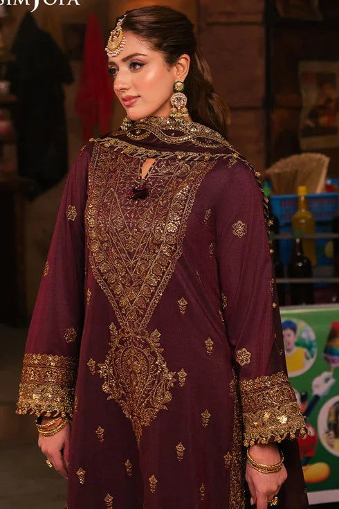 Asim Jofa Twisted Silk Suit AJKK-01