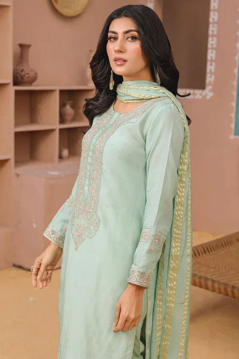 Rang e Noor Viscose 3 Piece Suit RNF-12