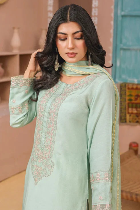 Rang e Noor Viscose 3 Piece Suit RNF-12