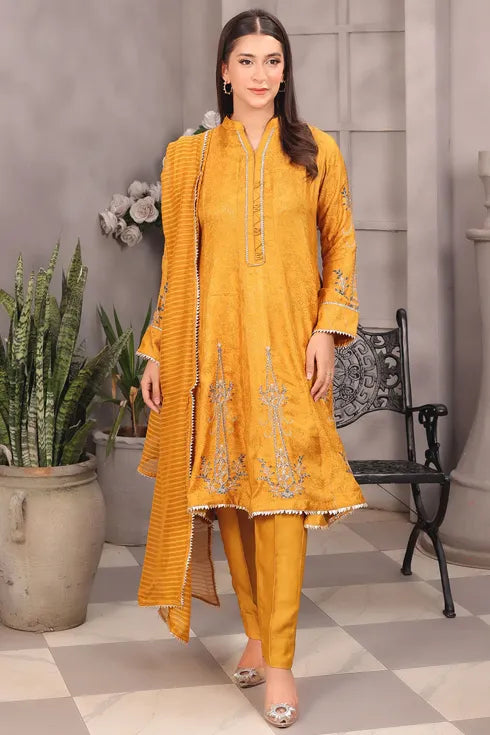 Rang-E-Noor Viscose 3 Piece Suit RNF-16