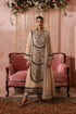 Maryam N Maria Embroidered Chiffon 3 piece suit NAVA - MWU5686