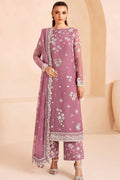 Farasha Chiffon 3 Piece Suit Aether