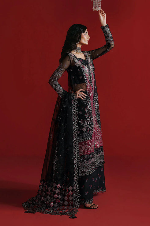 Ramsha Embroidered Organza Suit E-303