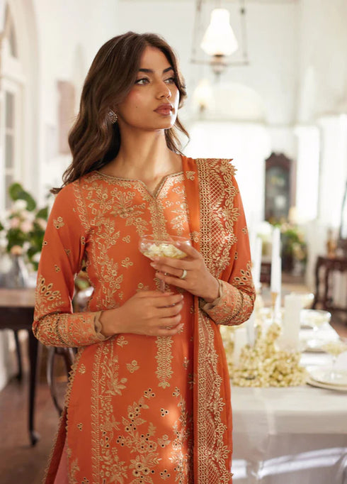 Gulaal Embroidered Chikankaari suit Solara
