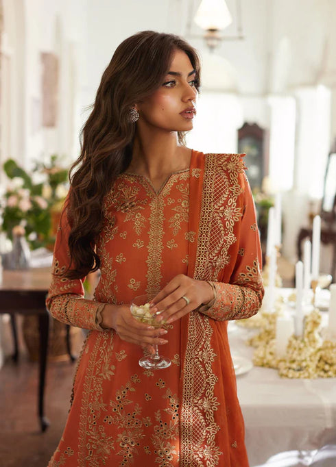 Gulaal Embroidered Chikankaari suit Solara