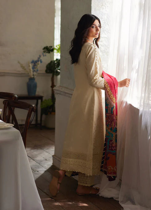 Gulaal Embroidered Chikankaari suit Azmin