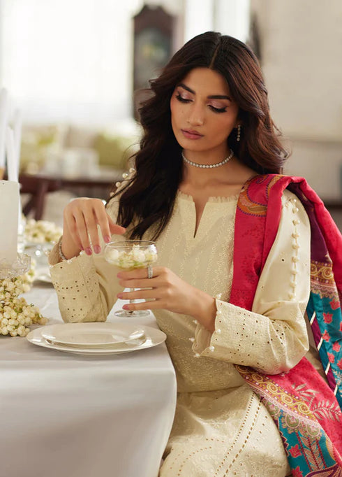 Gulaal Embroidered Chikankaari suit Azmin