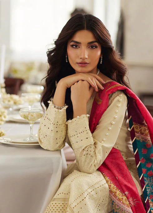Gulaal Embroidered Chikankaari suit Azmin