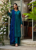 Gulaal Embroidered Chikankaari suit Azura