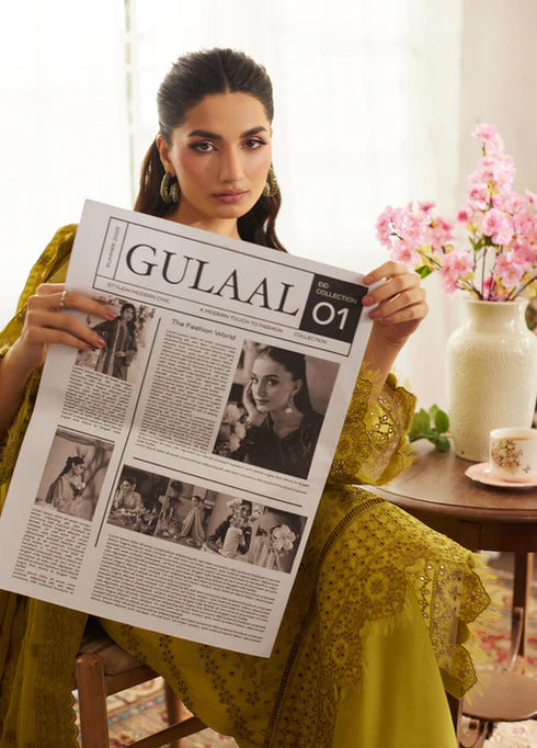 Gulaal Embroidered Chikankaari suit Aurelia
