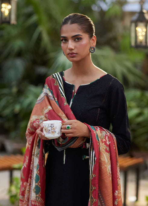 Gulaal Embroidered Chikankaari suit Solene