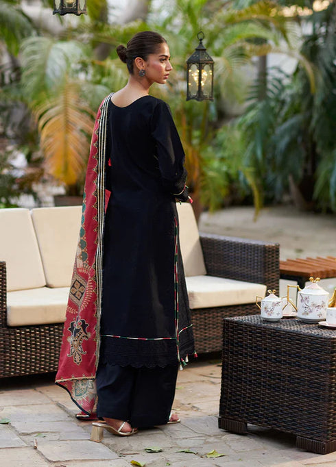 Gulaal Embroidered Chikankaari suit Solene