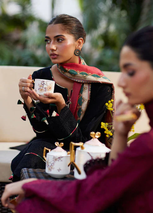 Gulaal Embroidered Chikankaari suit Solene
