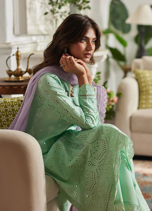 Gulaal Embroidered Chikankaari suit Alira
