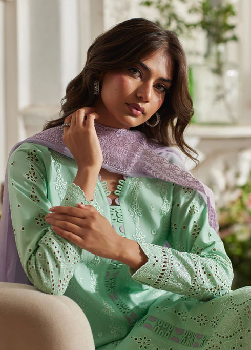 Gulaal Embroidered Chikankaari suit Alira
