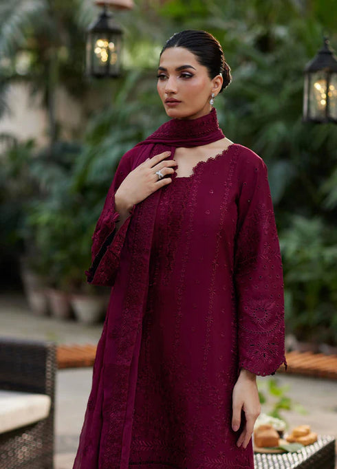 Gulaal Embroidered Chikankaari suit Reina