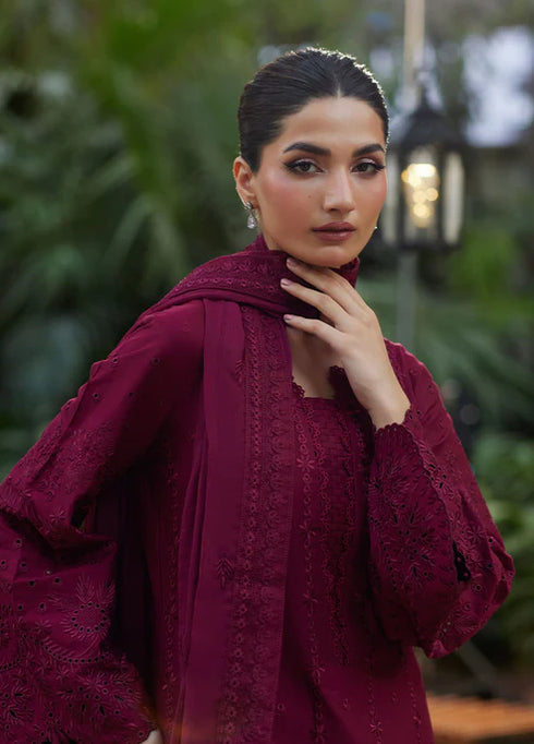Gulaal Embroidered Chikankaari suit Reina