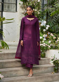 Gulaal Embroidered Chikankaari suit Amora