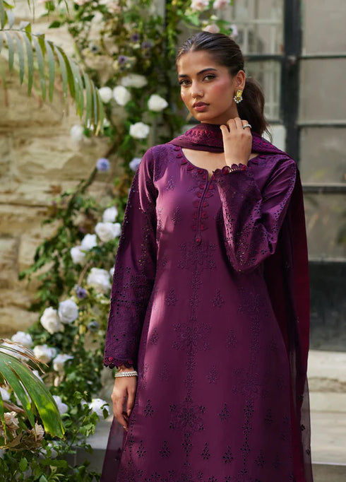 Gulaal Embroidered Chikankaari suit Amora