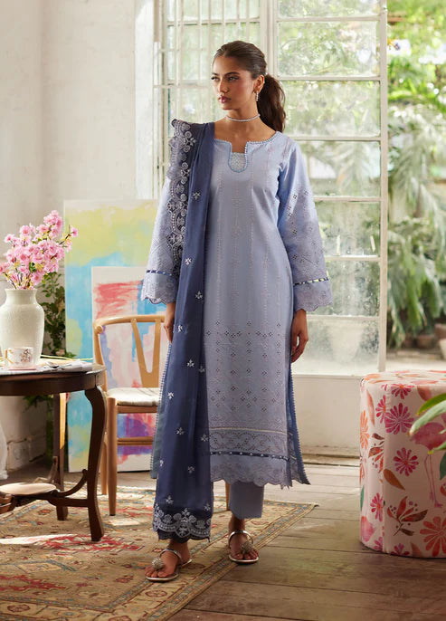 Gulaal Embroidered Chikankaari suit Zorya