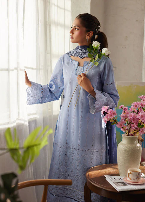 Gulaal Embroidered Chikankaari suit Zorya