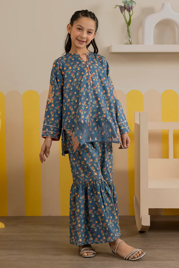 Zellbury Embroidered Kurta Dupatta Trouser - 2731