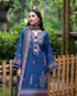 Mushq Embroidered Karandi Suit Granite Song